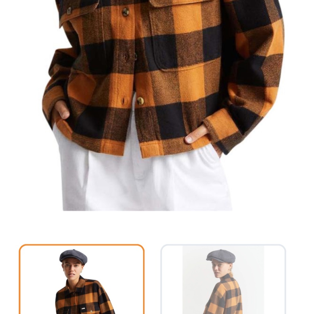 Brixton Black and Tan Utility Jacket - Picture 4 of 4